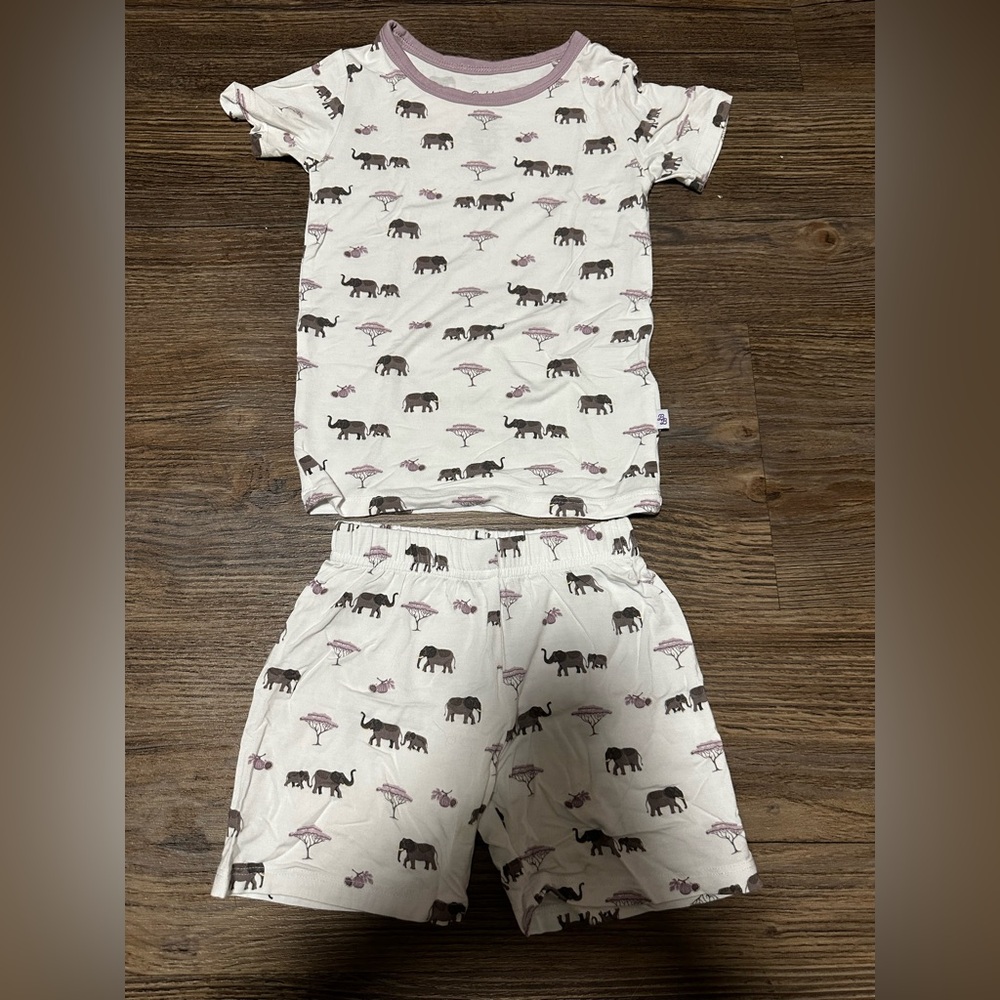 (5 for $30) Bubble Baby Elephants SS Set